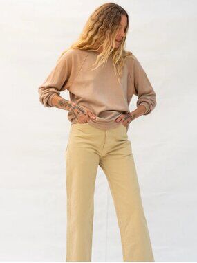 jesse kamm pants tobacco Sailor Pant In on Garmentory Constructed from durable fine cotton canvas in natural Jesse Kamm Ranger Pant In
